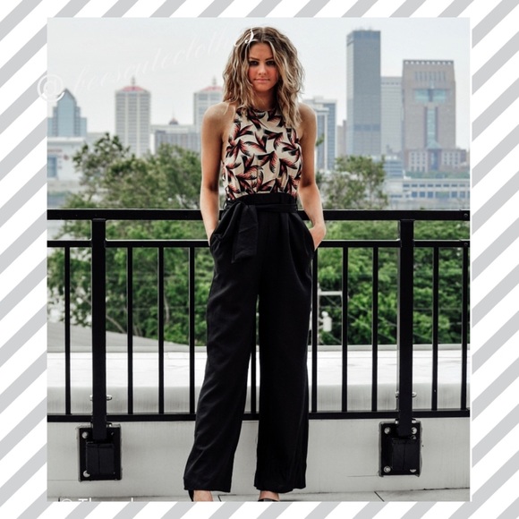 Halter Back Jumpsuit - Picture 2 of 6